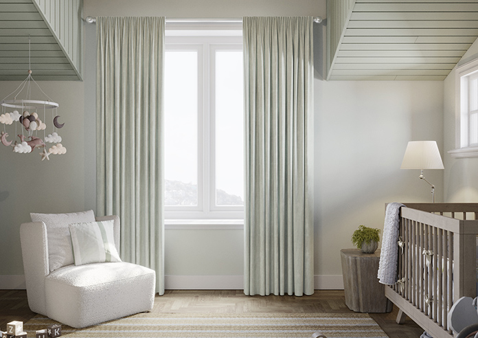 Laura Ashley Whinfell, Duck Egg - Made to Measure Curtains - Image 3